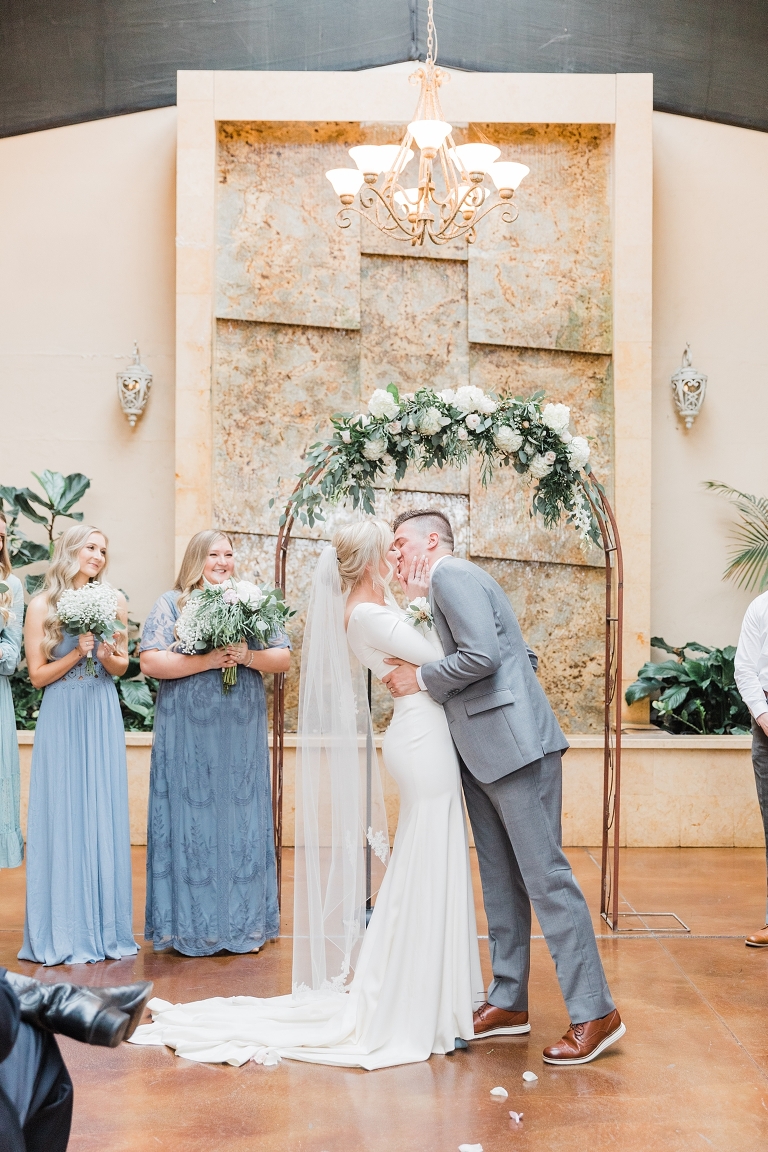 Beautiful Greenhouse Wedding At Highland Gardens American Fork