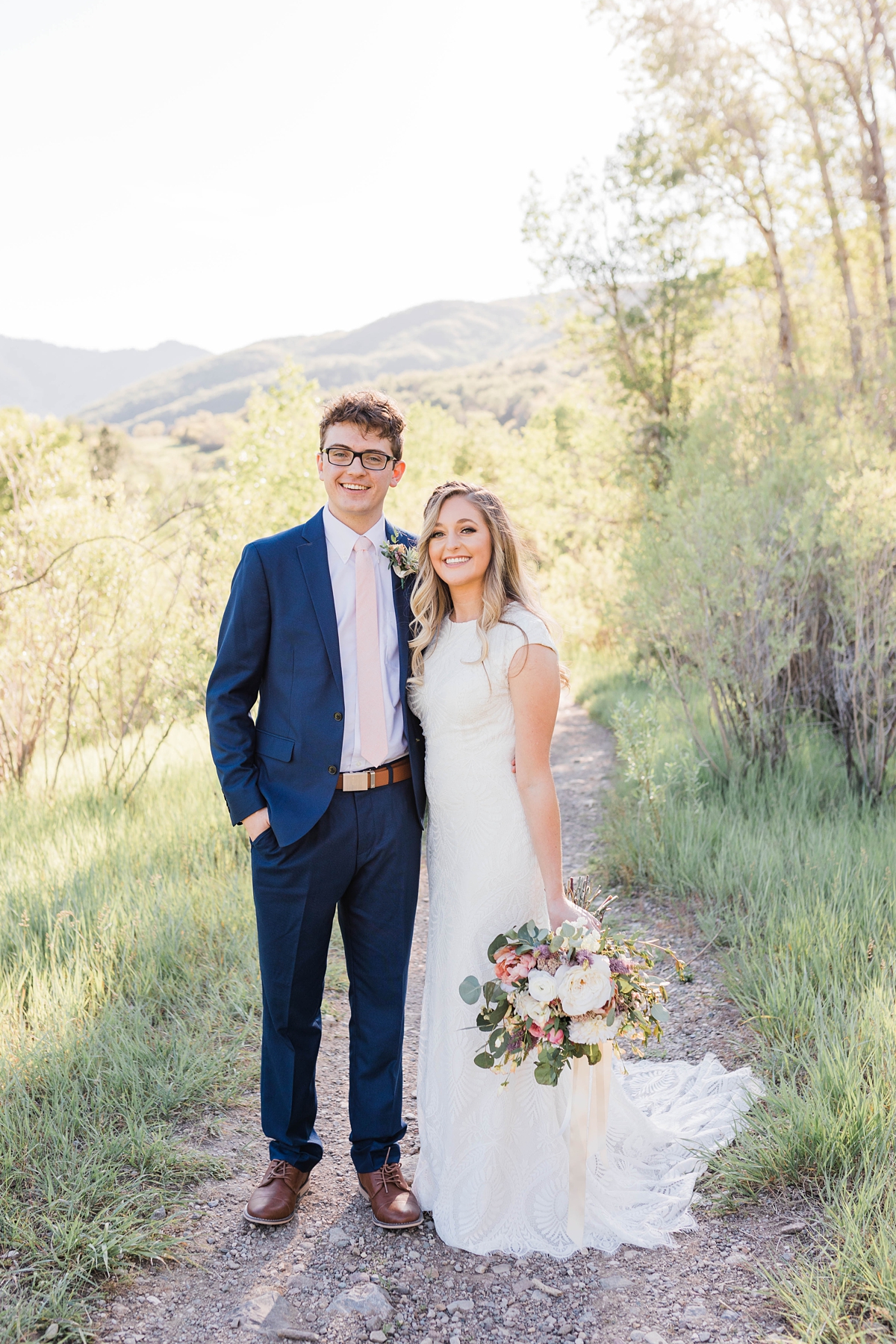 Ogden LDS Temple wedding and Talia Event Center Center wedding, Utah wedding Photography, Ogden Canyon wildflower mountain bride and groom