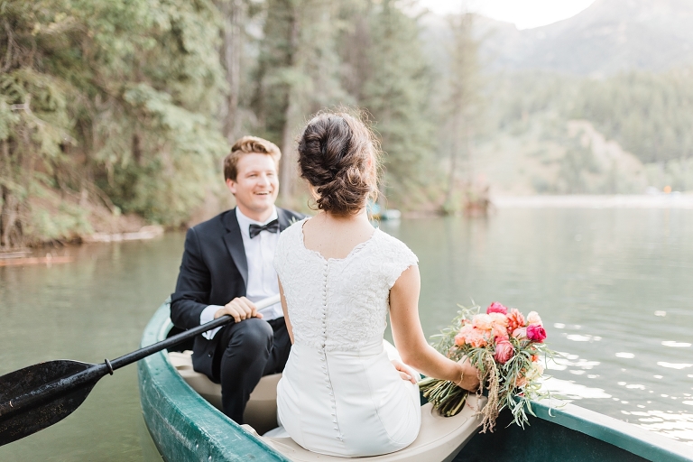Canoe Wedding Theme