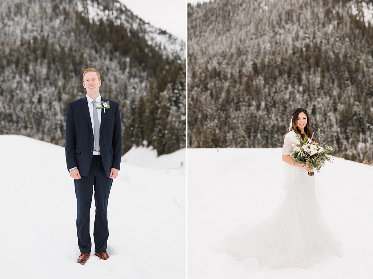 Payson temple wedding, Winter temple wedding pictures, Photography by Tasha Rose