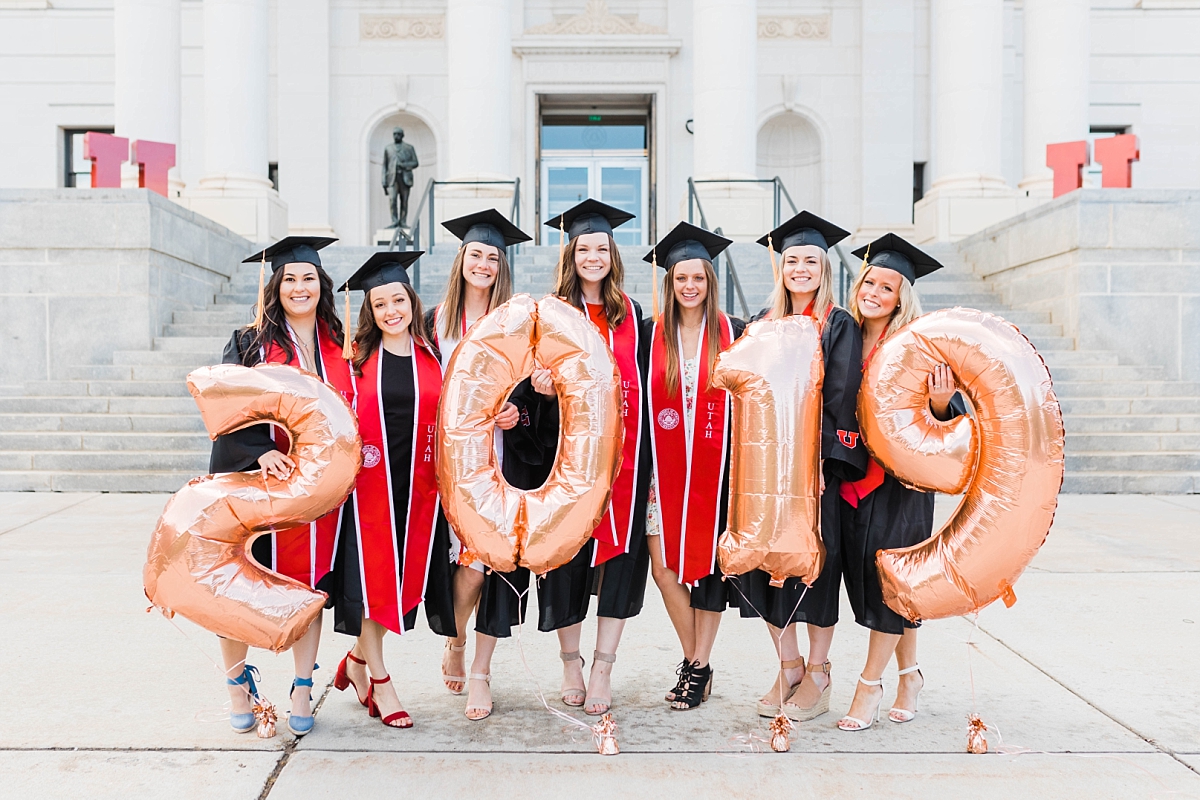 Graduation photographer, University of Utah graduates, nursing graduates, Photography by Tasha Rose