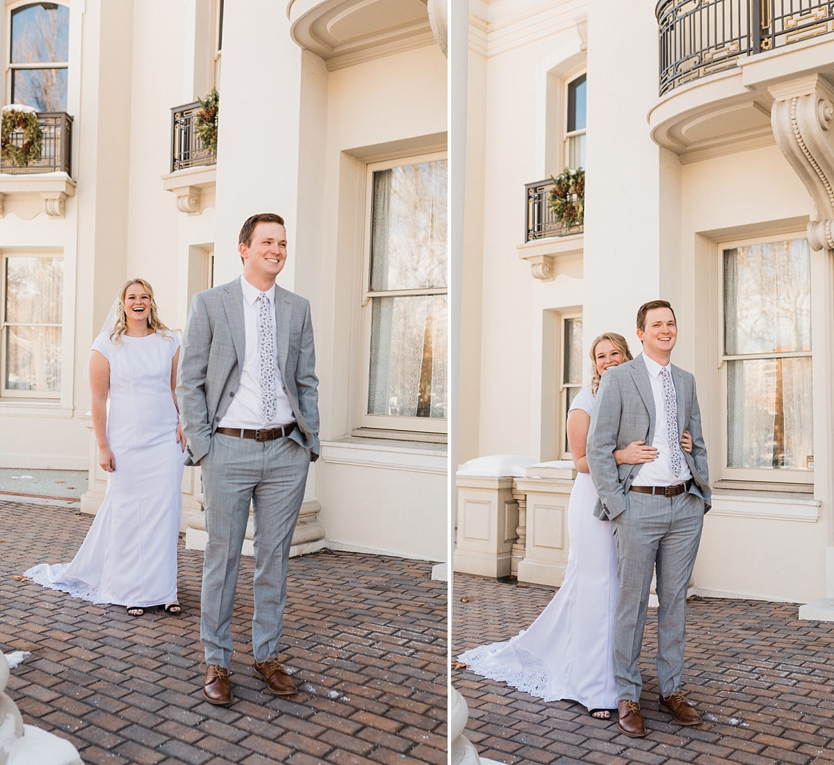 Photography by Tasha Rose, LDS Bountiful temple wedding, Oquirrh Hills reception venue