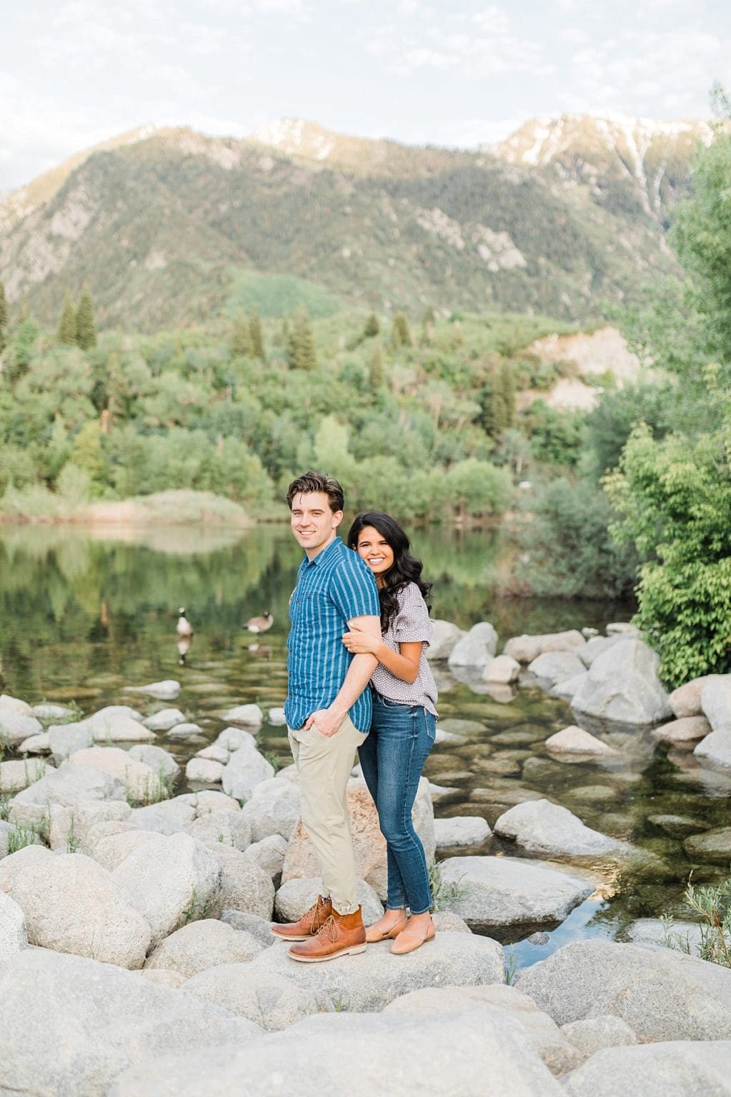 The Rasmussen's Dreamy Engagement Session || Salt Lake City, Utah ...