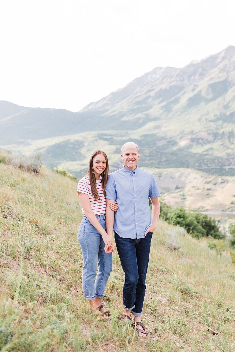 Picture of couple at Squaw Peak