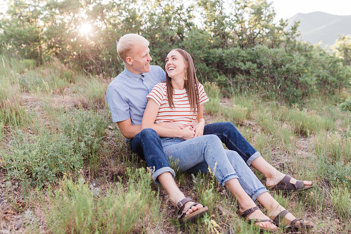 Picture of couple at Squaw Peak