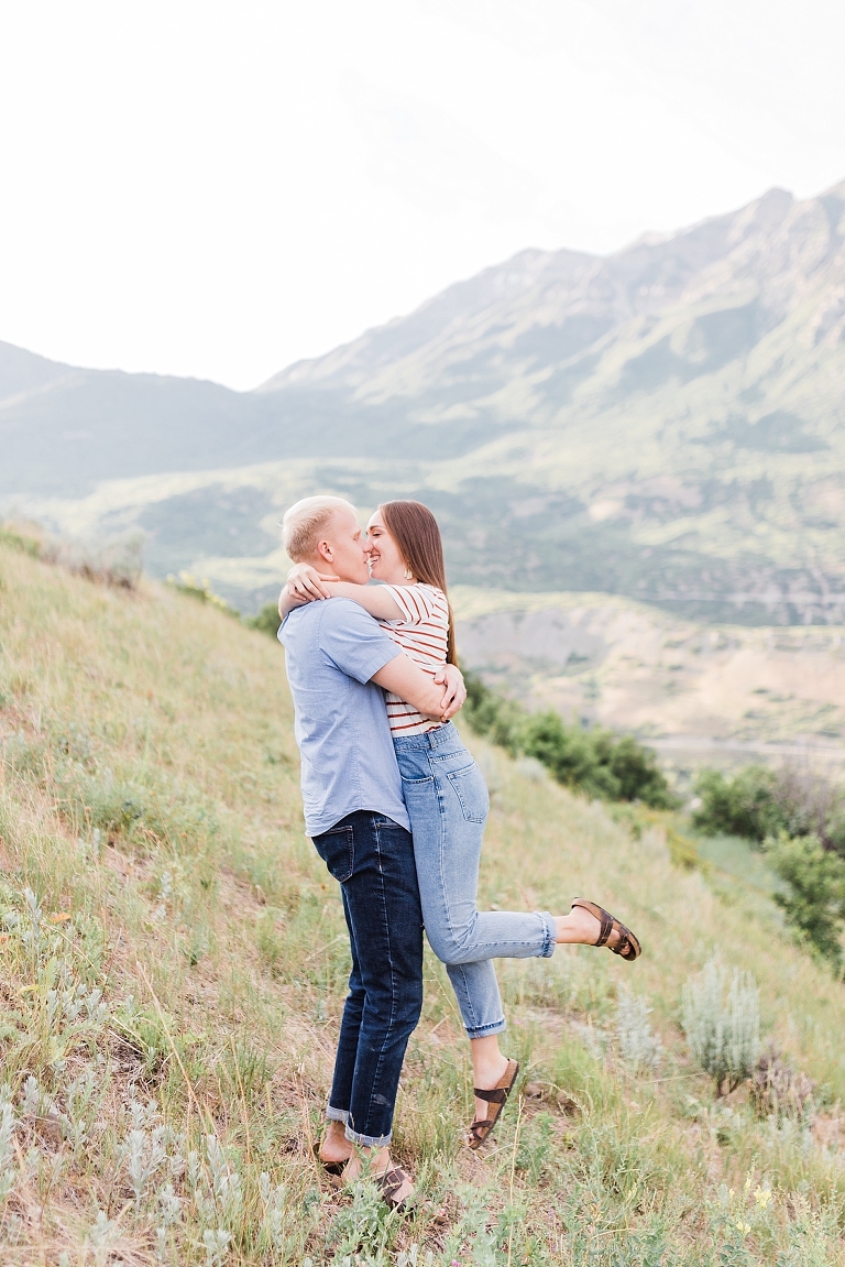 Picture of couple at Squaw Peak