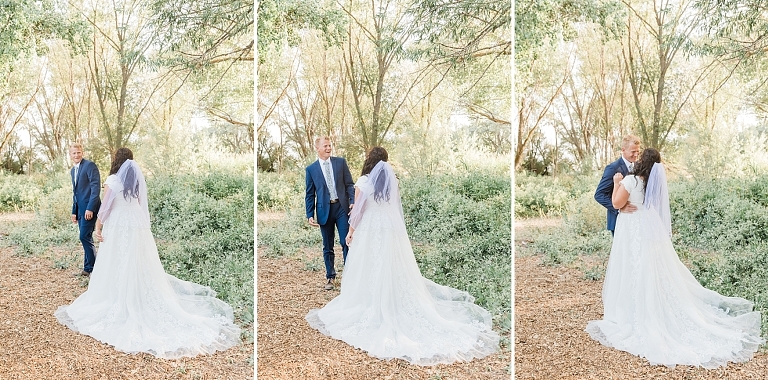 Bride & Groom at bridal session