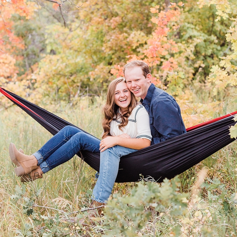 Couple in hammock 