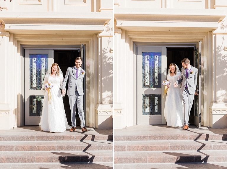 Payson Temple Wedding