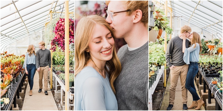 Couple kissing