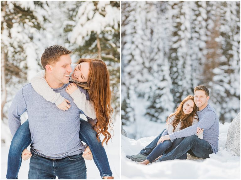 Winter Engagement Photos